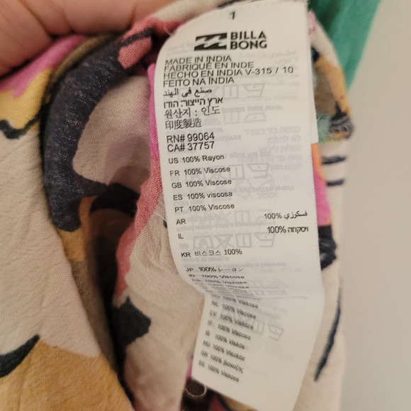 Billabong Shake it Again Midi Jumper Women's Large - Picture 7 of 7